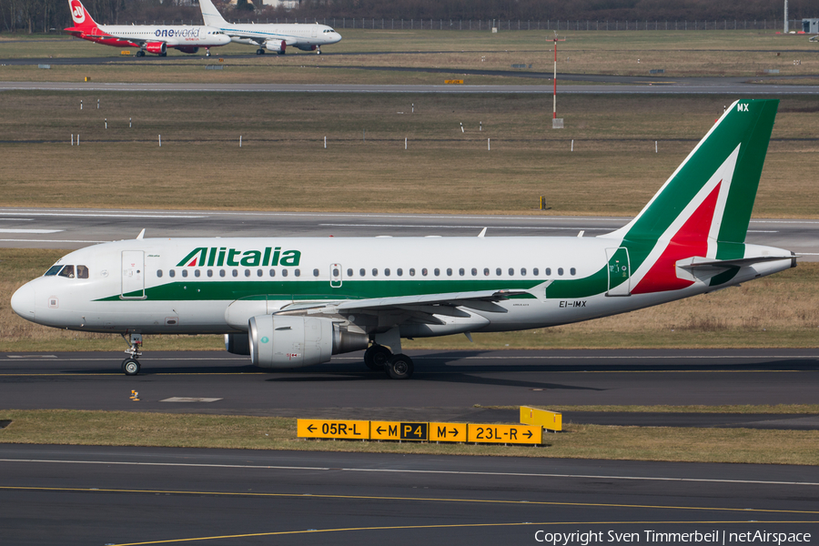 Alitalia Airbus A319-111 (EI-IMX) | Photo 231254
