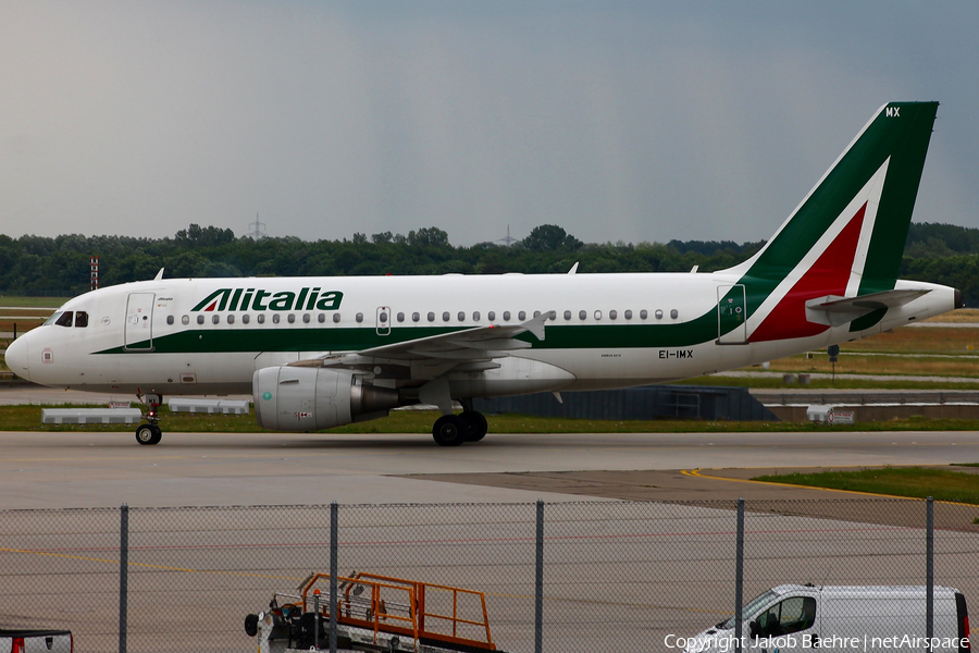 Alitalia Airbus A319-111 (EI-IMX) | Photo 176385