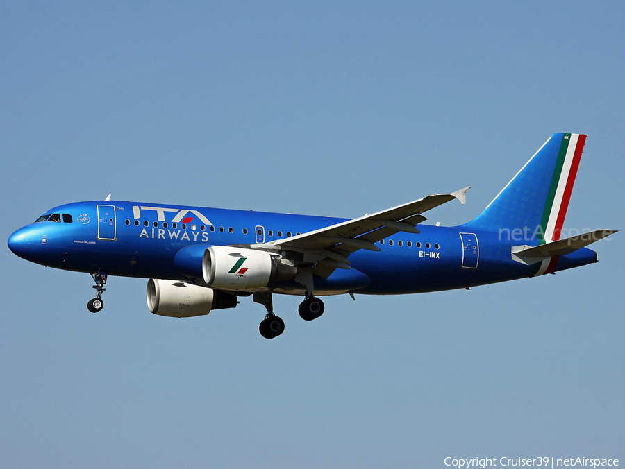 ITA Airways Airbus A319-111 (EI-IMX) | Photo 536333