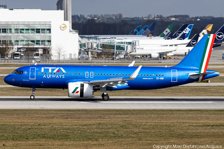 ITA Airways Airbus A320-272N (EI-INB) | Photo 560173
