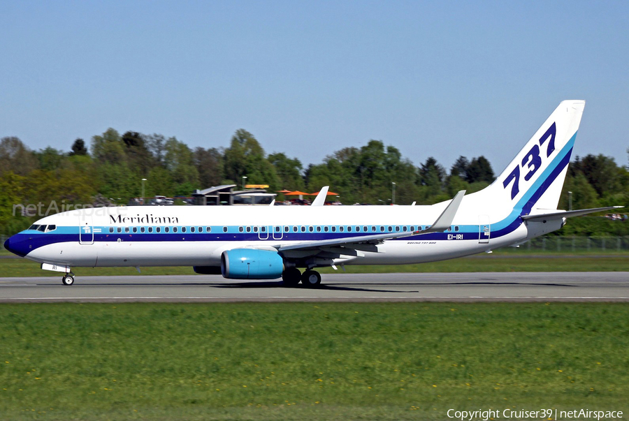 Meridiana Boeing 737-86J (EI-IRI) | Photo 278077