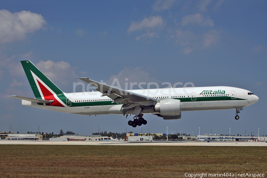 Alitalia Boeing 777-243(ER) (EI-ISA) | Photo 24643