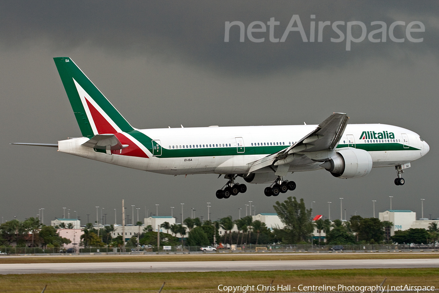 Alitalia Boeing 777-243(ER) (EI-ISA) | Photo 544181