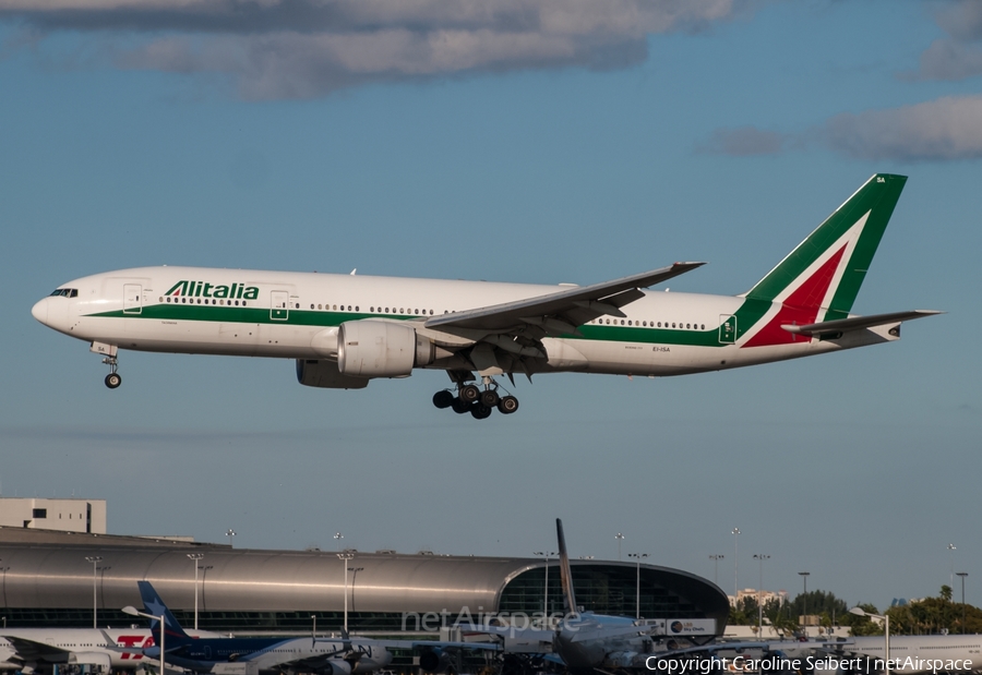 Alitalia Boeing 777-243(ER) (EI-ISA) | Photo 78009