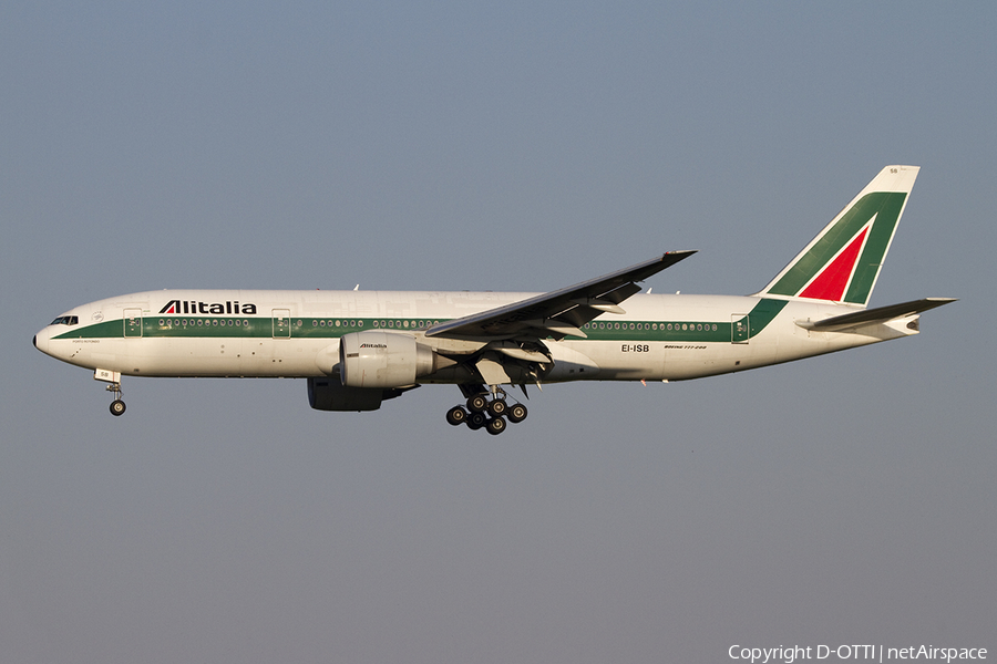 Alitalia Boeing 777-243(ER) (EI-ISB) | Photo 384625