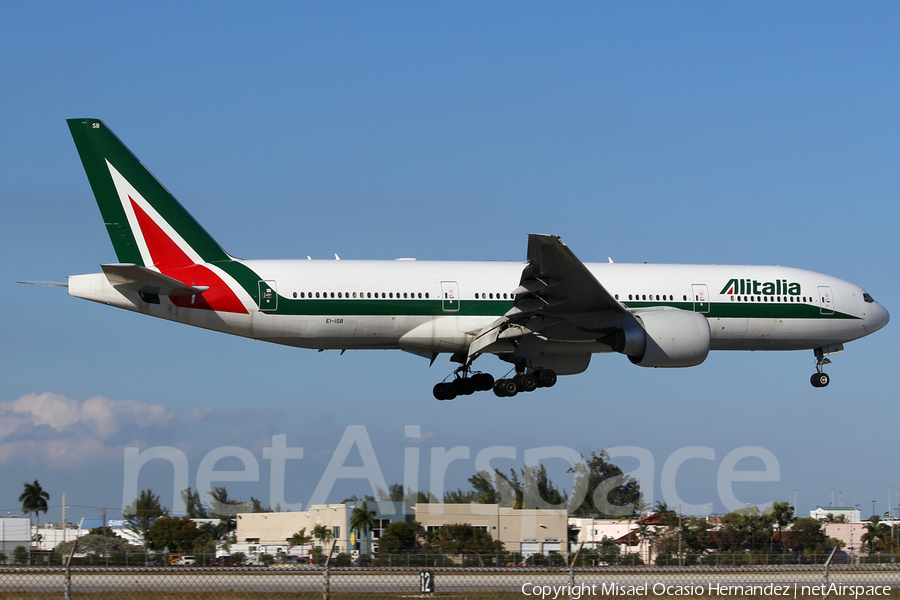 Alitalia Boeing 777-243(ER) (EI-ISB) | Photo 69103