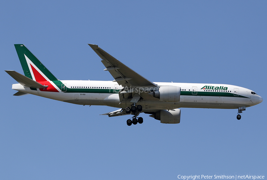 Alitalia Boeing 777-243(ER) (EI-ISD) | Photo 388551