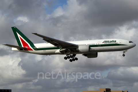 Alitalia Boeing 777-243(ER) (EI-ISD) at  Miami - International, United States