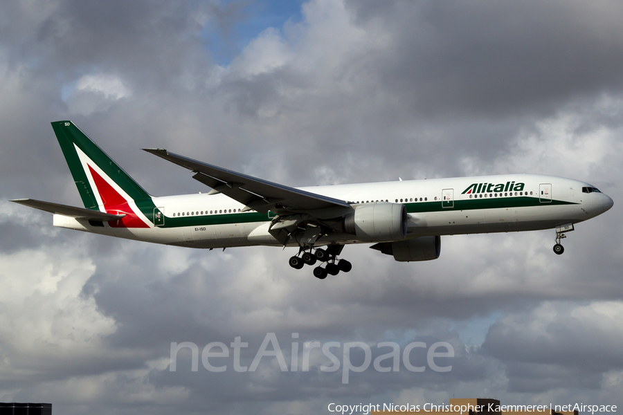 Alitalia Boeing 777-243(ER) (EI-ISD) | Photo 122174