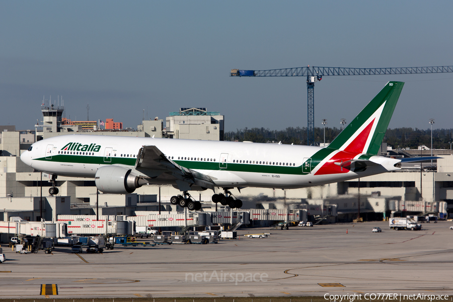 Alitalia Boeing 777-243(ER) (EI-ISD) | Photo 37758