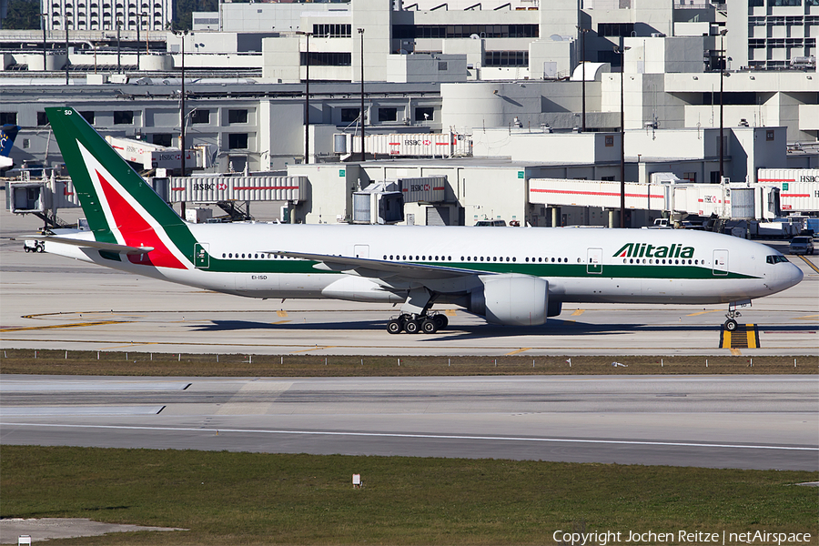 Alitalia Boeing 777-243(ER) (EI-ISD) | Photo 39315