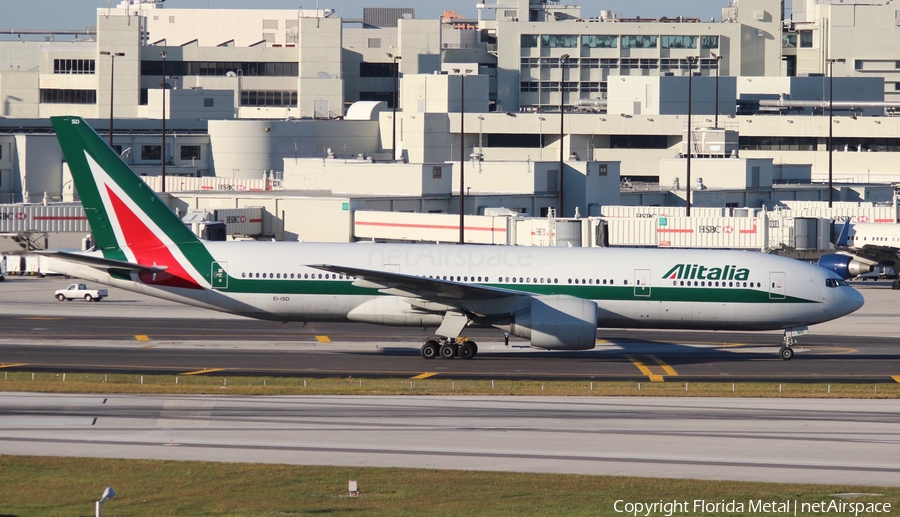 Alitalia Boeing 777-243(ER) (EI-ISD) | Photo 581200