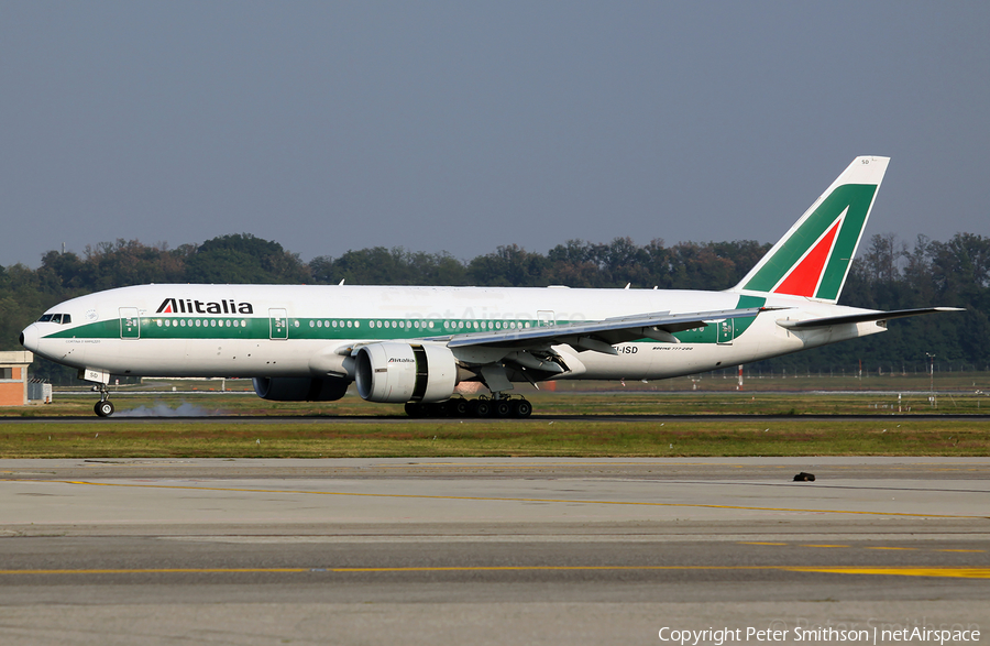 Alitalia Boeing 777-243(ER) (EI-ISD) | Photo 406095