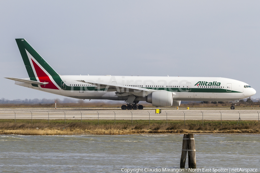 Alitalia Boeing 777-243(ER) (EI-ISD) | Photo 97469