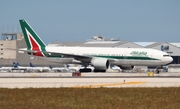 Alitalia Boeing 777-243(ER) (EI-ISO) at  Miami - International, United States