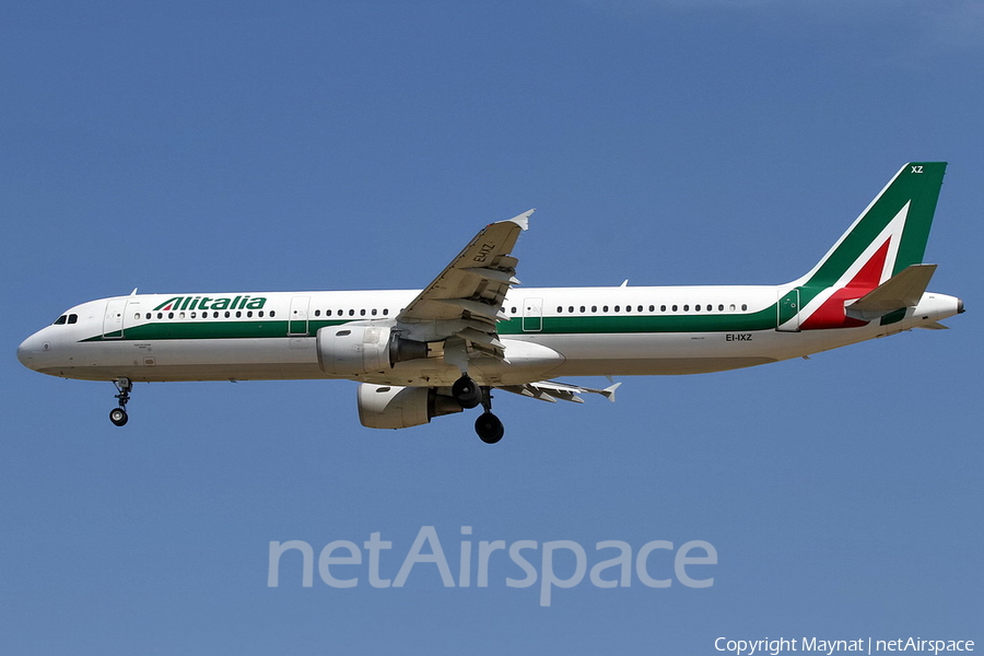 Alitalia Airbus A321-112 (EI-IXZ) | Photo 133809