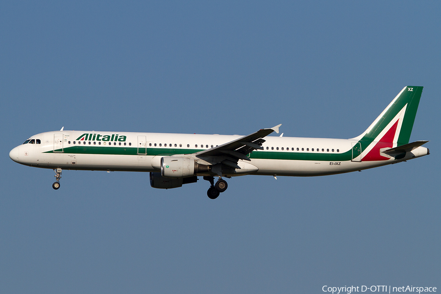 Alitalia Airbus A321-112 (EI-IXZ) | Photo 507894