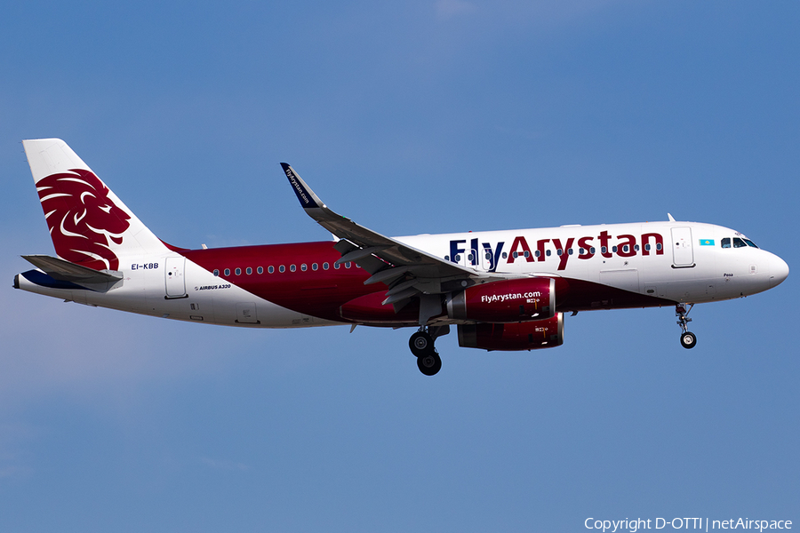 FlyArystan Airbus A320-232 (EI-KBB) | Photo 642519