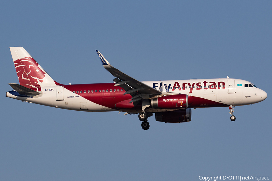 FlyArystan Airbus A320-232 (EI-KBC) | Photo 642645