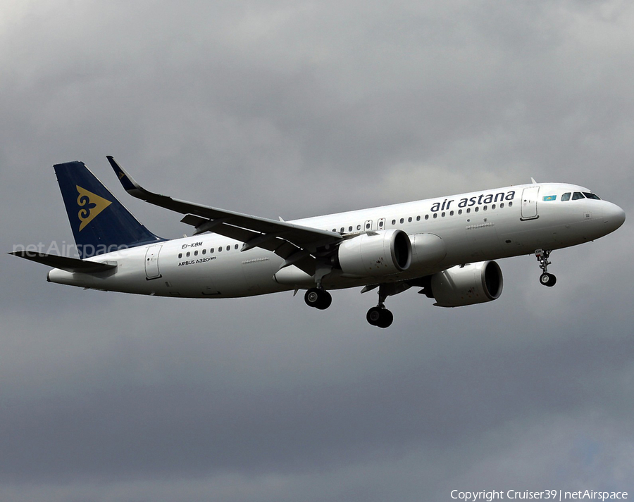 Air Astana Airbus A320-271N (EI-KBM) | Photo 534943