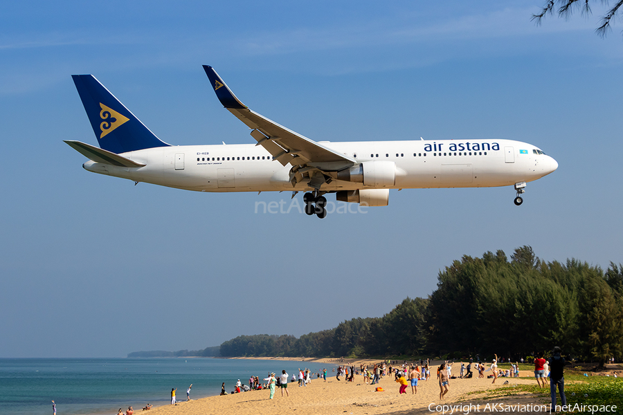 Air Astana Boeing 767-3KY(ER) (EI-KEB) | Photo 670235