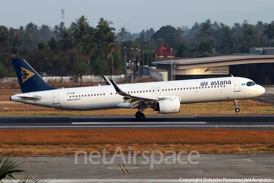 Air Astana Airbus A321-271NX (EI-KGD) | Photo 666496