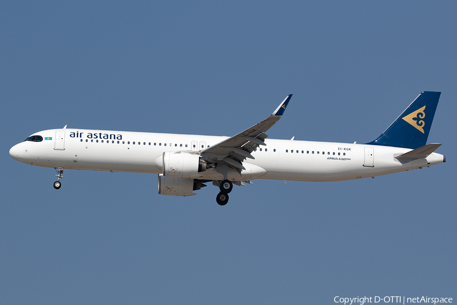 Air Astana Airbus A321-271NX (EI-KGK) | Photo 645046