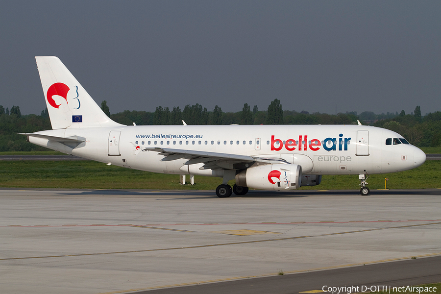 Belle Air Europe Airbus A319-132 (EI-LIR) | Photo 356647