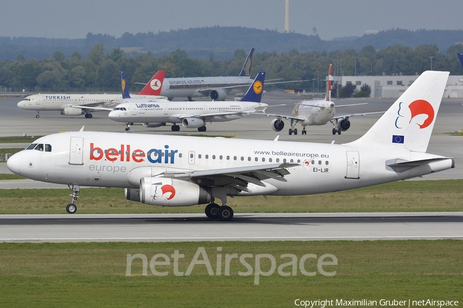 Belle Air Europe Airbus A319-132 (EI-LIR) | Photo 112291