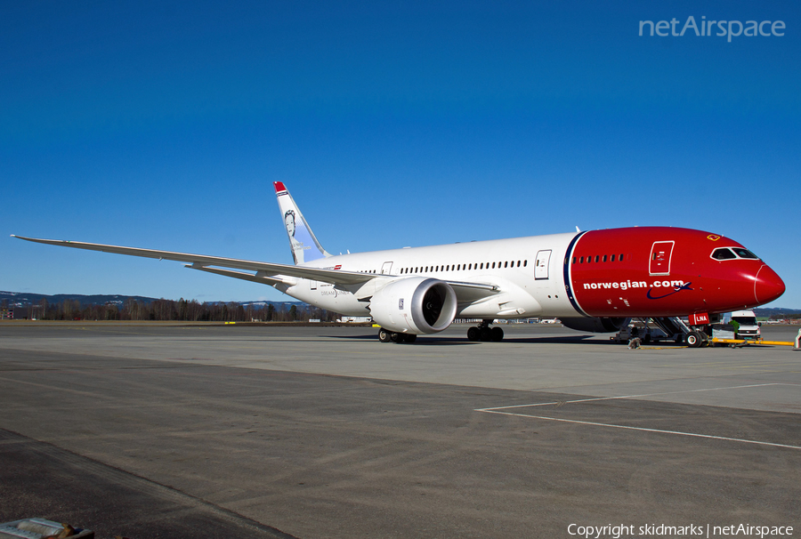 Norwegian Air Shuttle Boeing 787-8 Dreamliner (EI-LNA) | Photo 42821