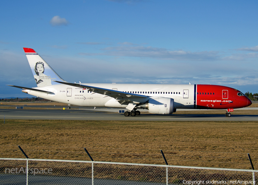 Norwegian Air Shuttle Boeing 787-8 Dreamliner (EI-LNA) | Photo 73918