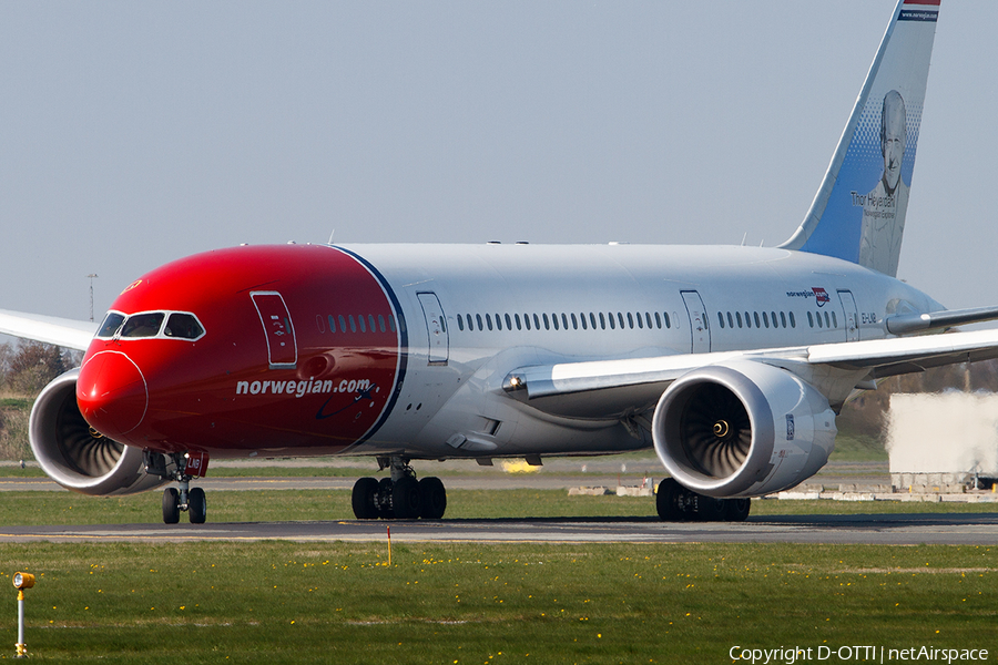 Norwegian Long Haul Boeing 787-8 Dreamliner (EI-LNB) | Photo 436095