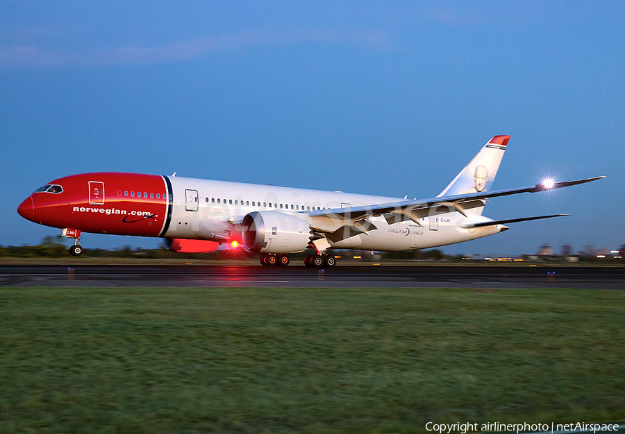 Norwegian Long Haul Boeing 787-8 Dreamliner (EI-LNB) | Photo 39871