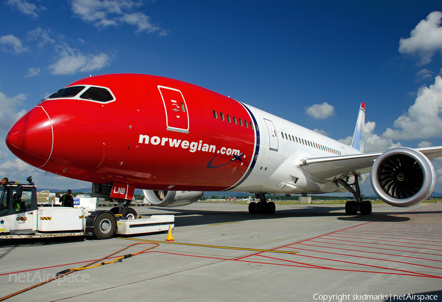 Norwegian Long Haul Boeing 787-8 Dreamliner (EI-LNB) | Photo 53684