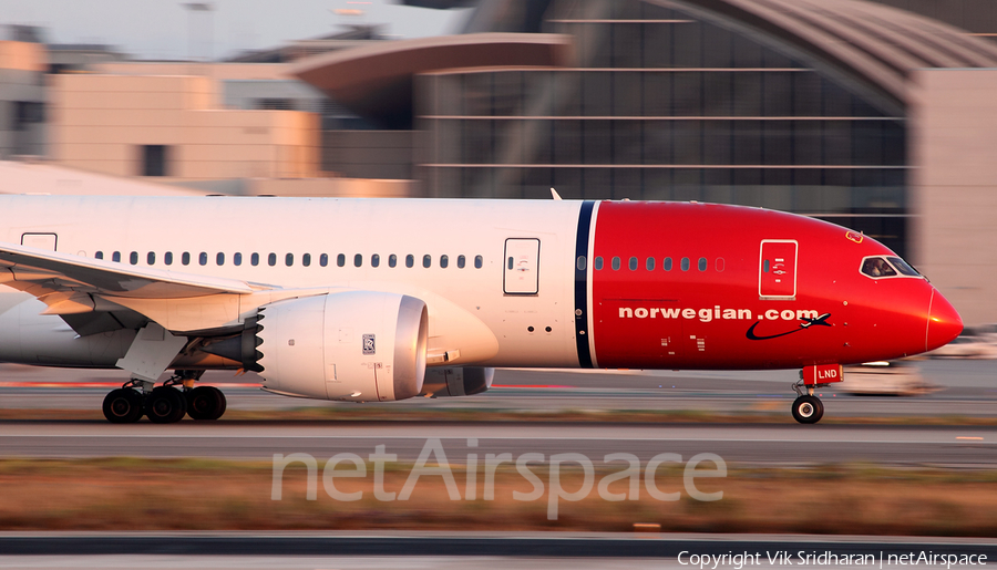 Norwegian Air Shuttle Boeing 787-8 Dreamliner (EI-LND) | Photo 115756