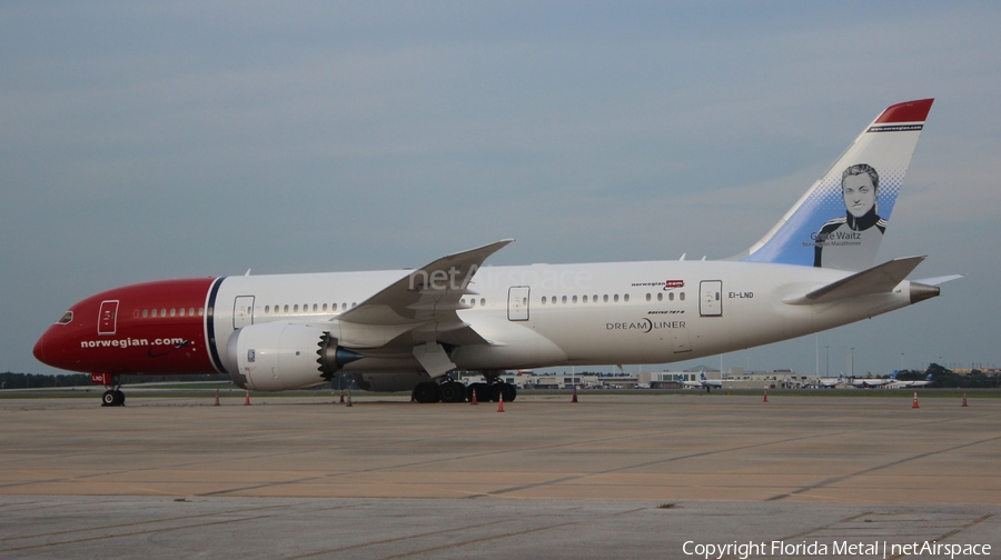 Norwegian Air Shuttle Boeing 787-8 Dreamliner (EI-LND) | Photo 581211