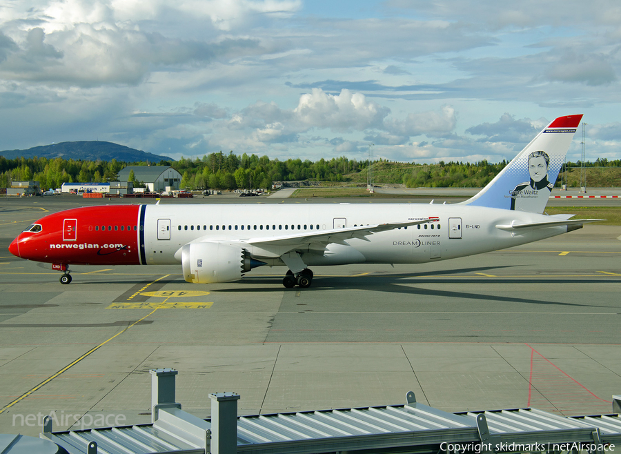 Norwegian Air Shuttle Boeing 787-8 Dreamliner (EI-LND) | Photo 47271