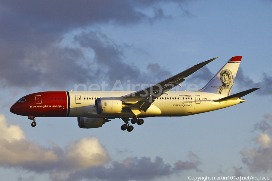 Norwegian Air Shuttle Boeing 787-8 Dreamliner (EI-LNE) | Photo 47631