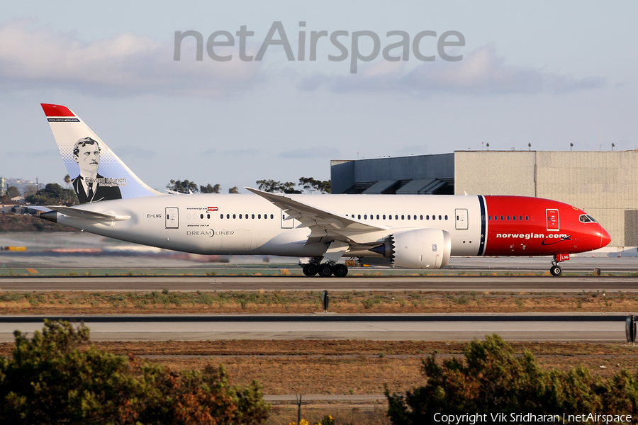 Norwegian Air Shuttle Boeing 787-8 Dreamliner (EI-LNG) | Photo 53074