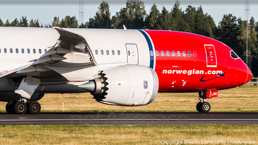 Norwegian Air Shuttle Boeing 787-8 Dreamliner (EI-LNG) | Photo 90432