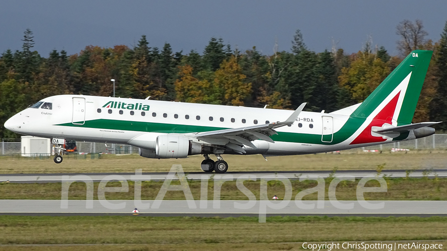 Alitalia CityLiner Embraer ERJ-175STD (ERJ-170-200STD) (EI-RDA) | Photo 198677