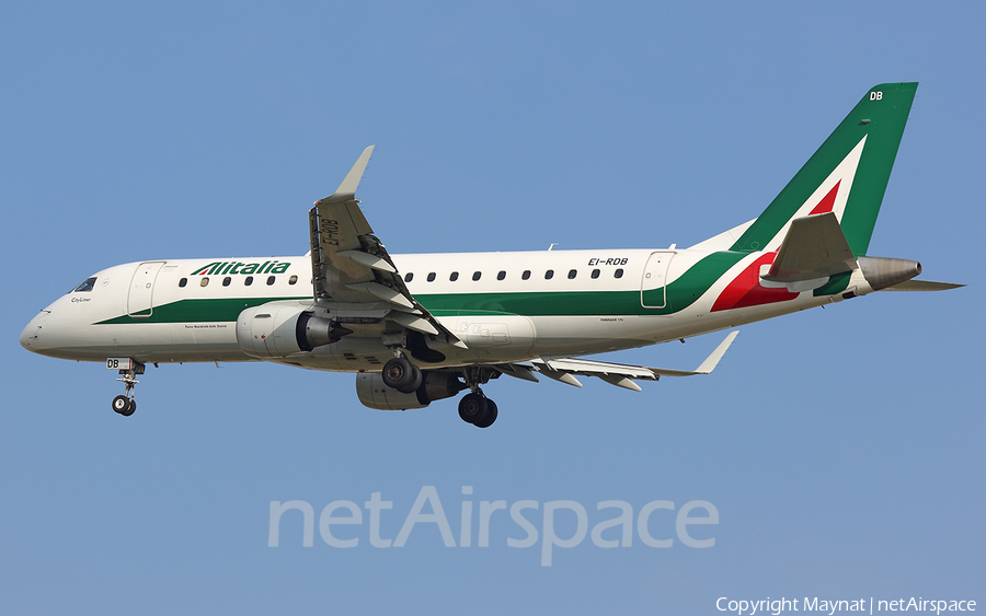 Alitalia CityLiner Embraer ERJ-175LR (ERJ-170-200LR) (EI-RDB) | Photo 282941