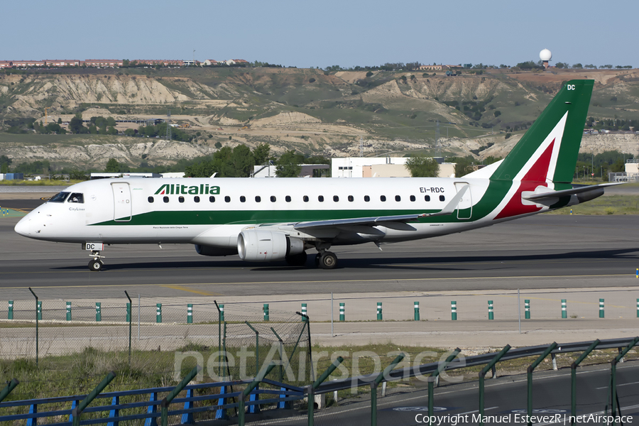 Alitalia CityLiner Embraer ERJ-175STD (ERJ-170-200STD) (EI-RDC) | Photo 242304