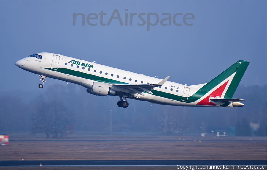 Alitalia CityLiner Embraer ERJ-175STD (ERJ-170-200STD) (EI-RDE) | Photo 101954