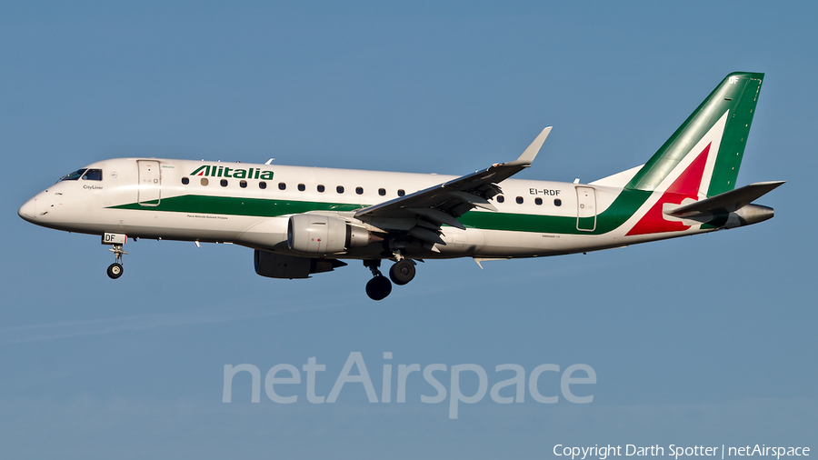 Alitalia CityLiner Embraer ERJ-175LR (ERJ-170-200LR) (EI-RDF) | Photo 358259