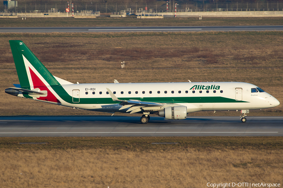 Alitalia Embraer ERJ-175STD (ERJ-170-200STD) (EI-RDI) | Photo 223287