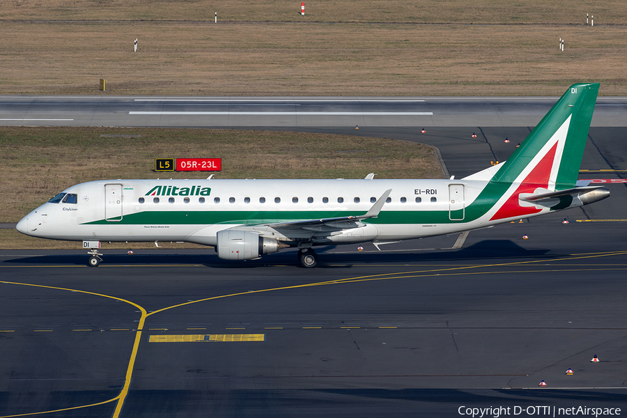 Alitalia Embraer ERJ-175STD (ERJ-170-200STD) (EI-RDI) | Photo 298408
