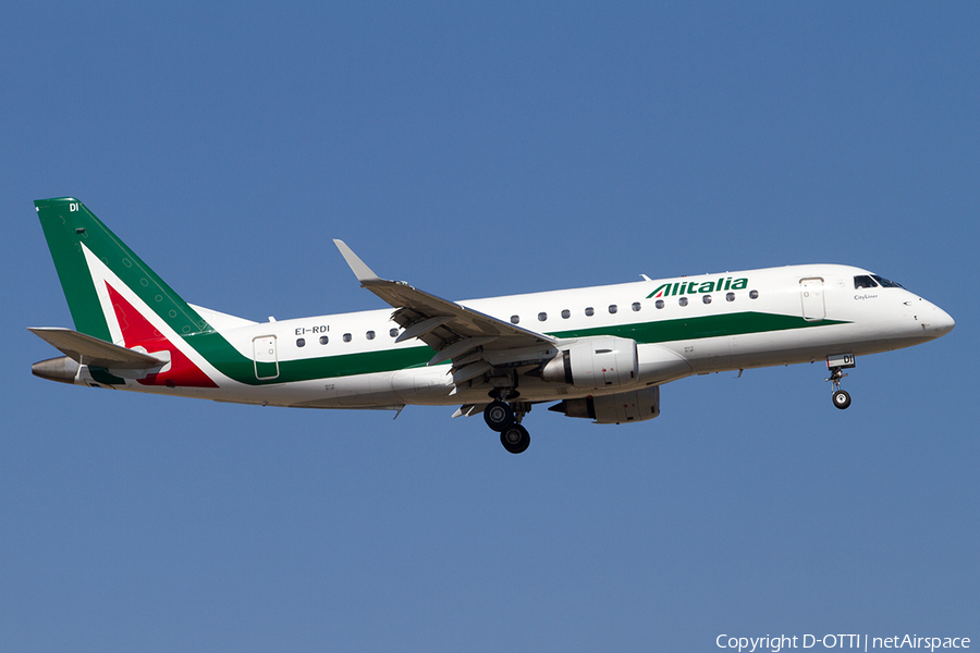 Alitalia Embraer ERJ-175STD (ERJ-170-200STD) (EI-RDI) | Photo 508138