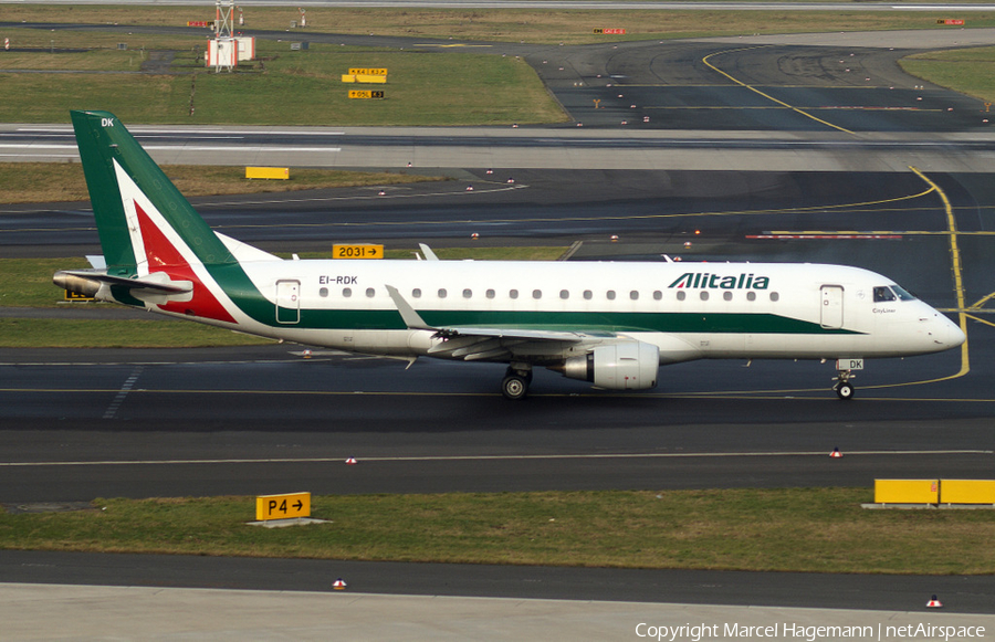 Alitalia CityLiner Embraer ERJ-175STD (ERJ-170-200STD) (EI-RDK) | Photo 119927
