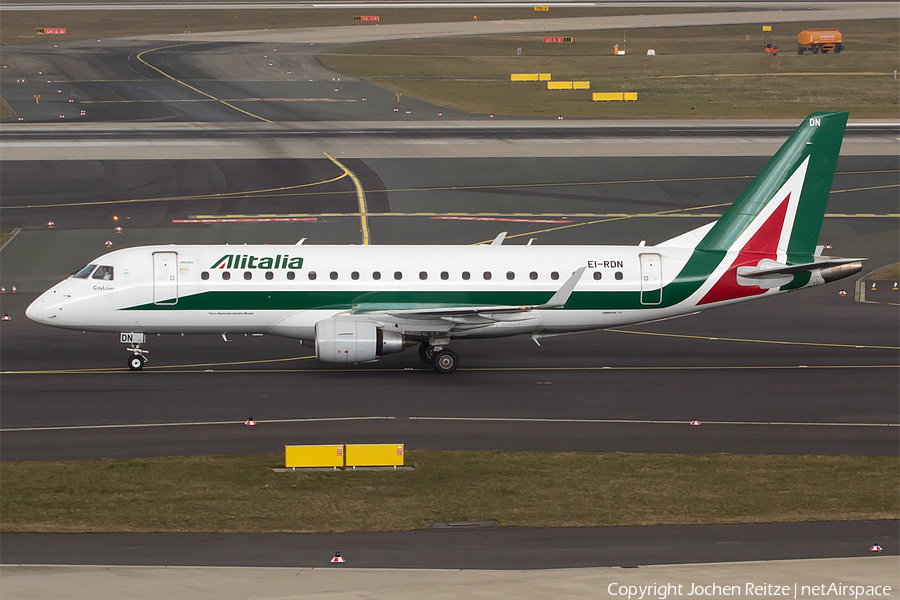 Alitalia CityLiner Embraer ERJ-175STD (ERJ-170-200STD) (EI-RDN) | Photo 102144